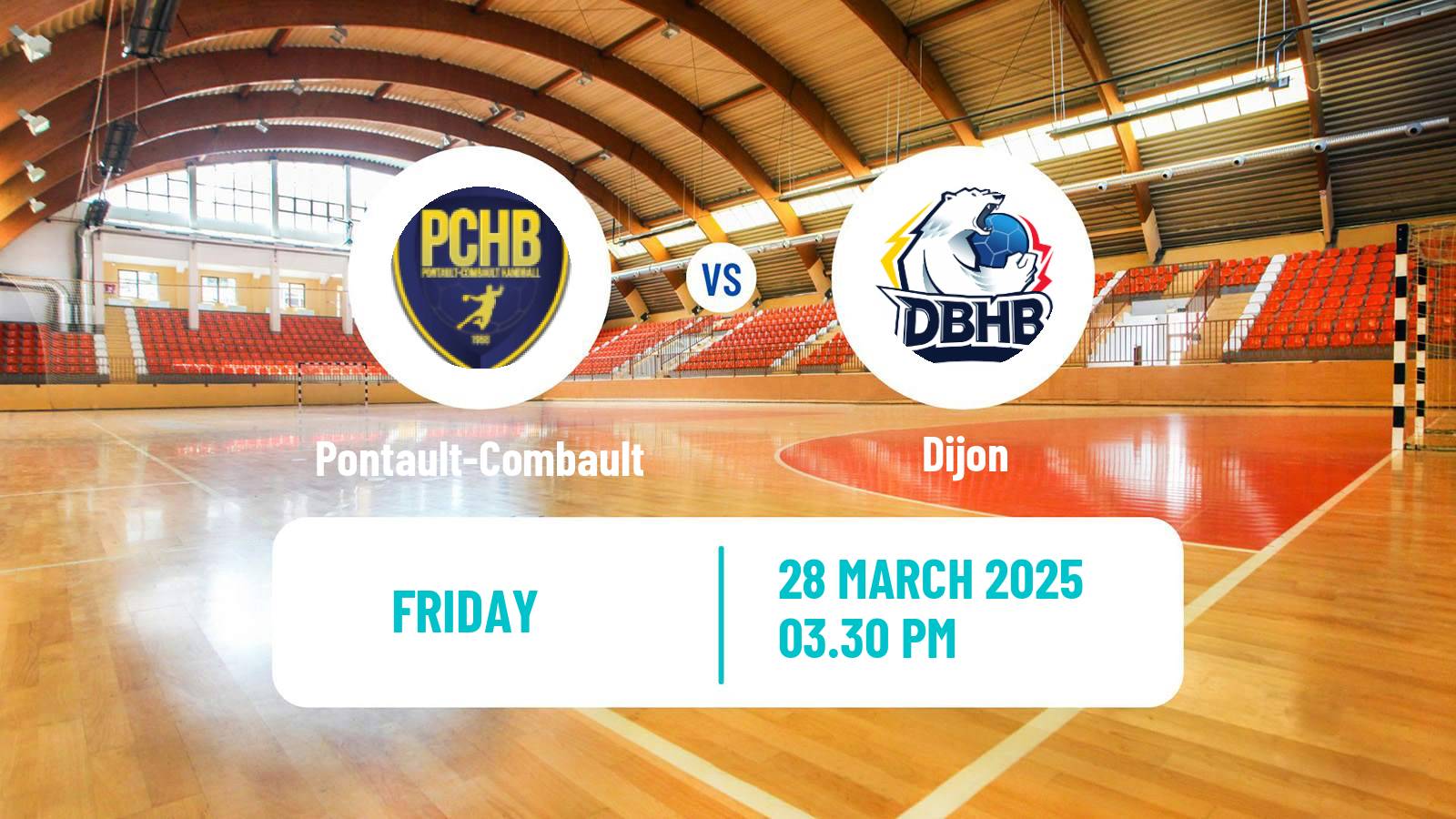 Handball French Proligue Handball Pontault-Combault - Dijon