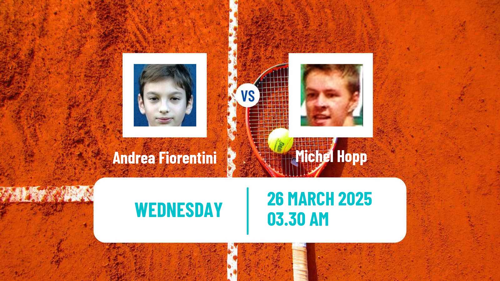 Tennis ITF M15 Alaminos 3 Men Andrea Fiorentini - Michel Hopp
