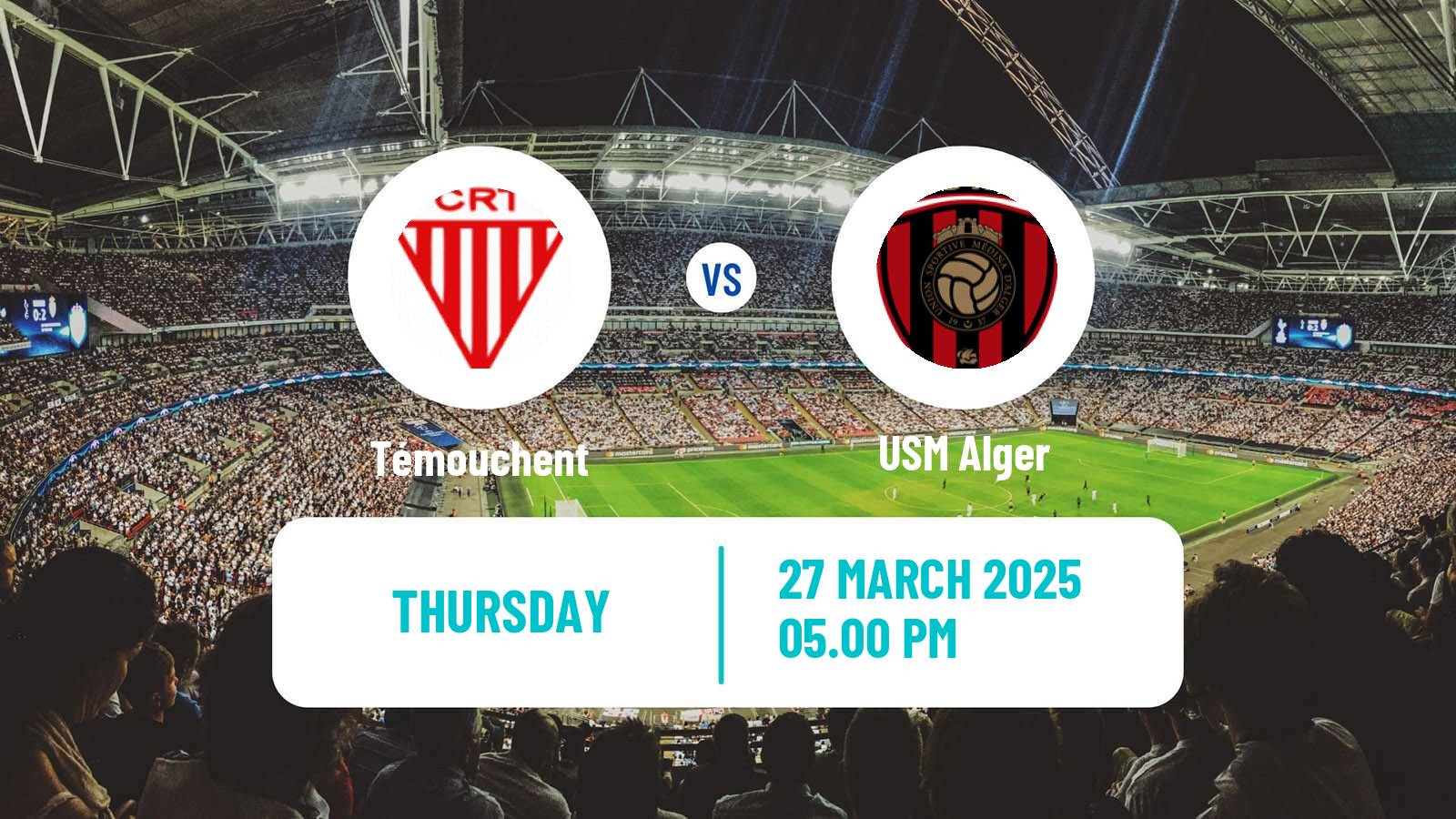 Soccer Algerian Cup Témouchent - USM Alger