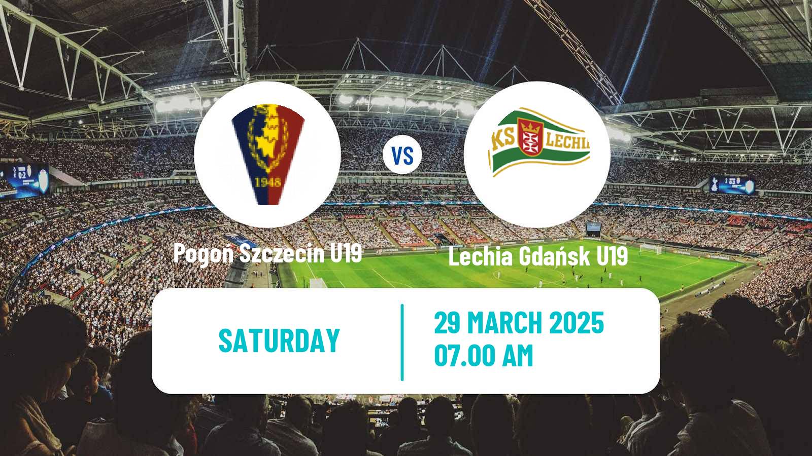 Soccer Polish Central Youth League Pogoń Szczecin U19 - Lechia Gdańsk U19