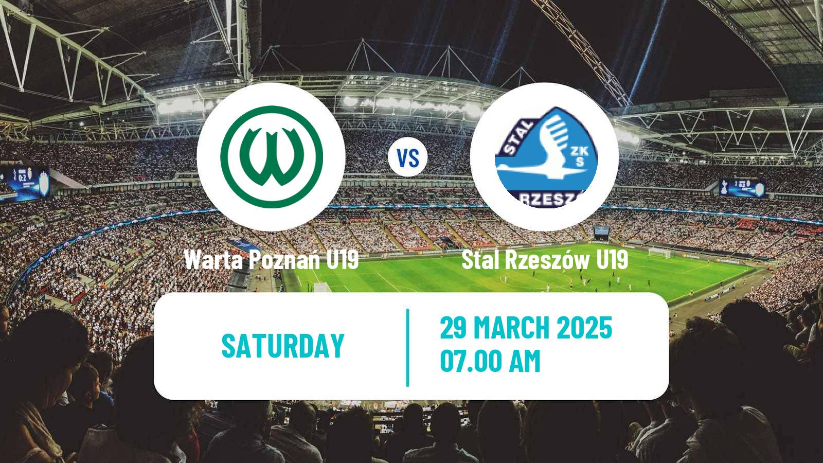 Soccer Polish Central Youth League Warta Poznań U19 - Stal Rzeszów U19