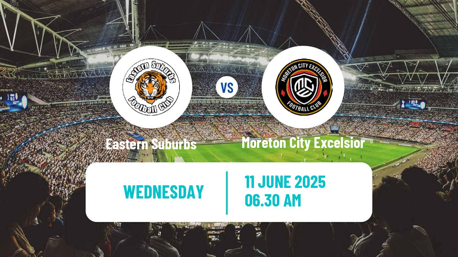 Soccer Australian NPL Queensland Eastern Suburbs - Moreton City Excelsior