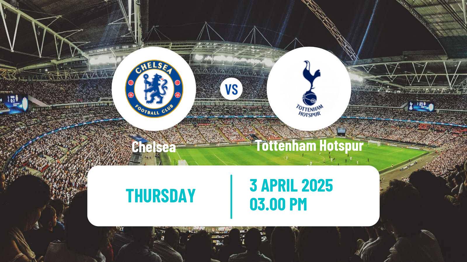 Soccer English Premier League Chelsea - Tottenham Hotspur