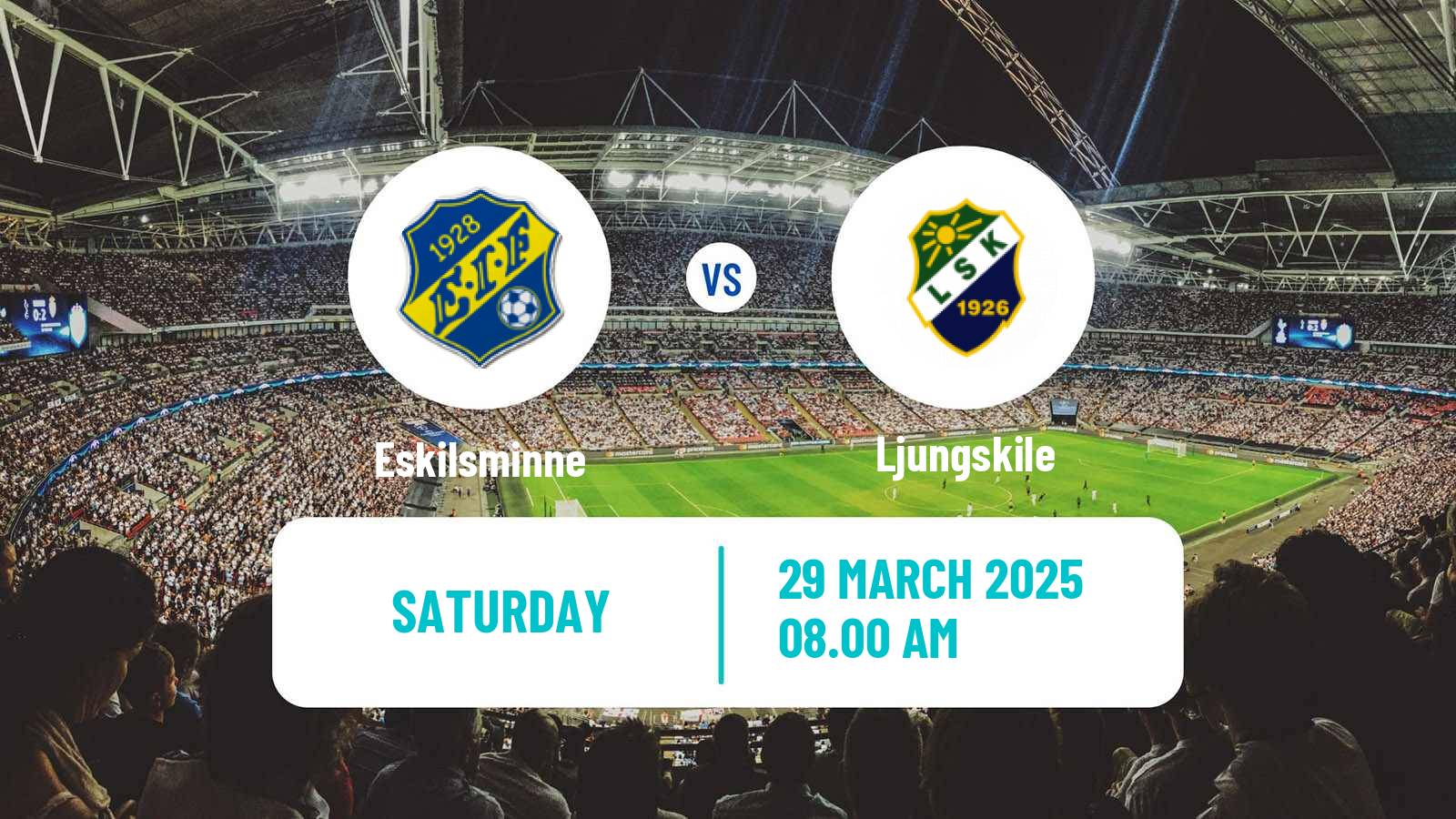 Soccer Swedish Division 1 Södra Eskilsminne - Ljungskile