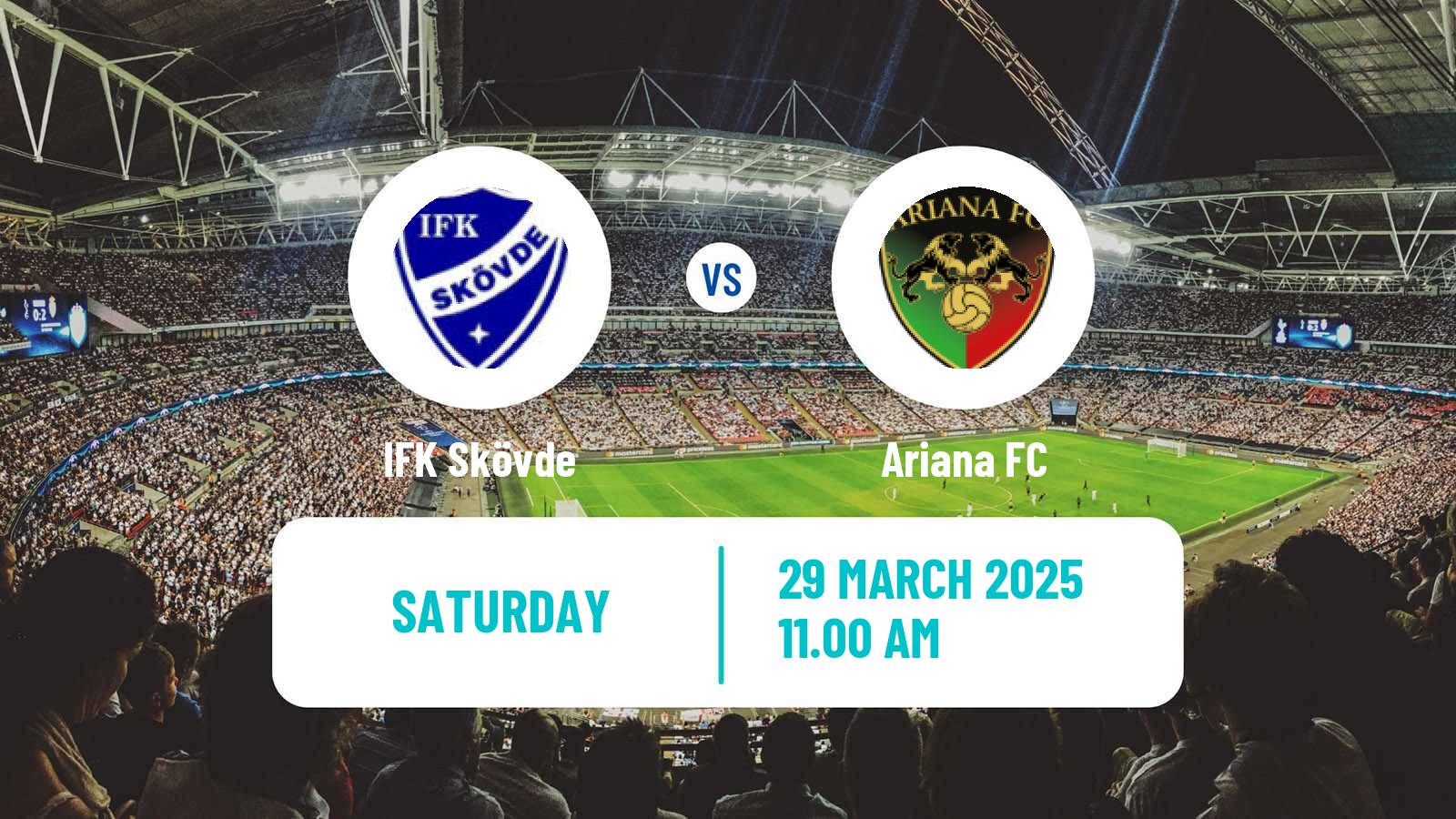 Soccer Swedish Division 1 Södra IFK Skövde - Ariana