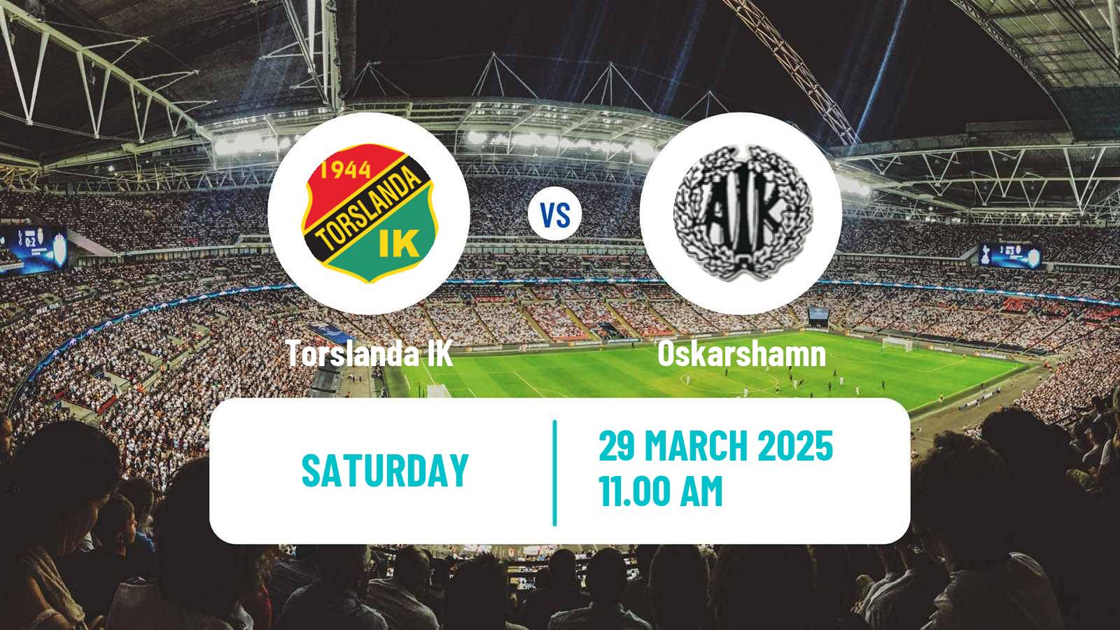 Soccer Swedish Division 1 Södra Torslanda - Oskarshamn