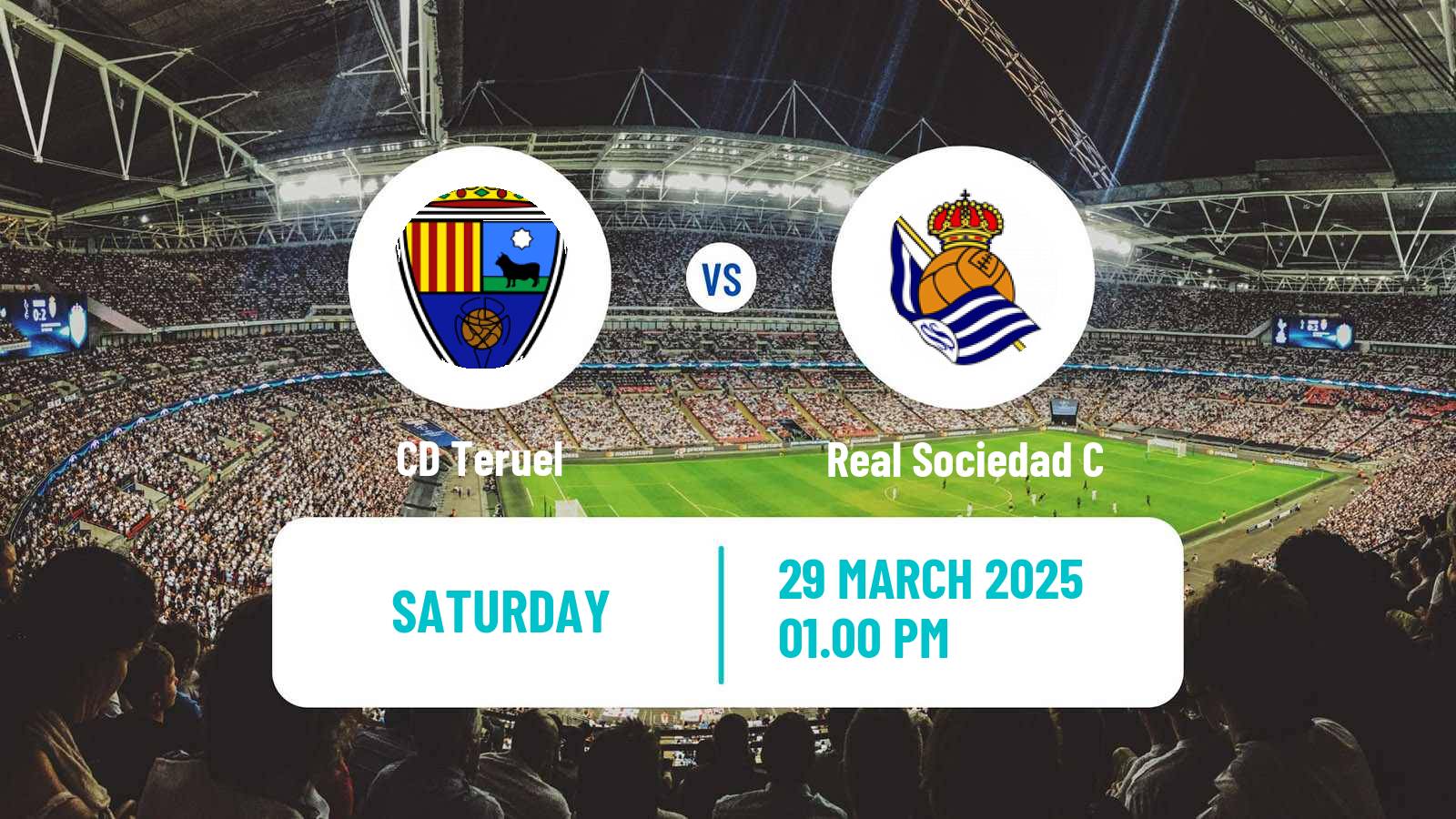 Soccer Spanish Segunda RFEF - Group 2 Teruel - Real Sociedad C