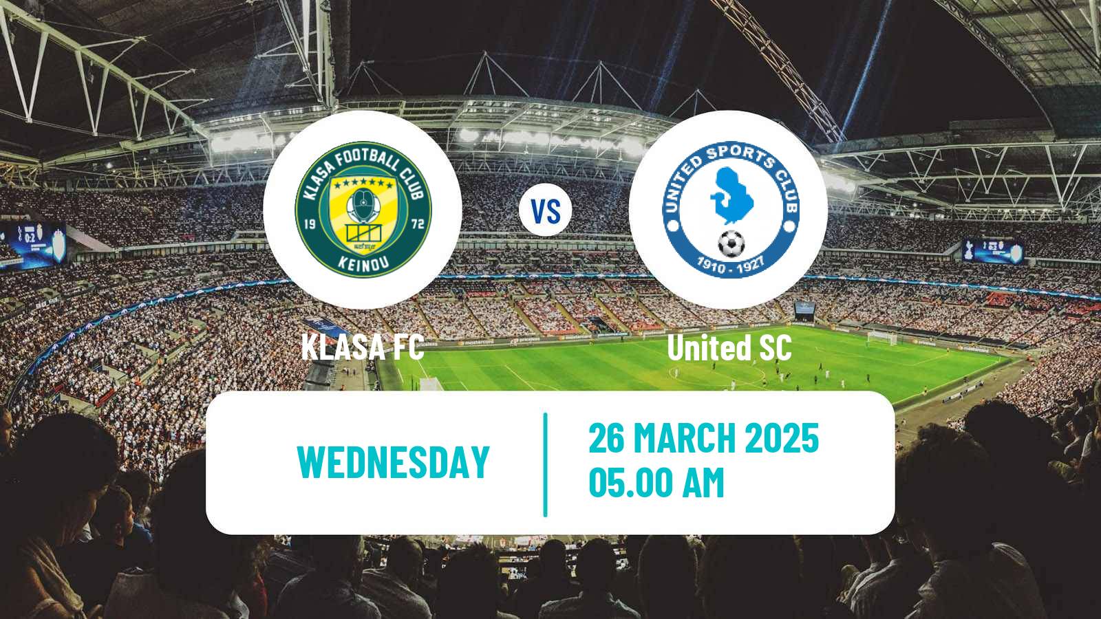 Soccer Indian I-League 2 KLASA - United SC