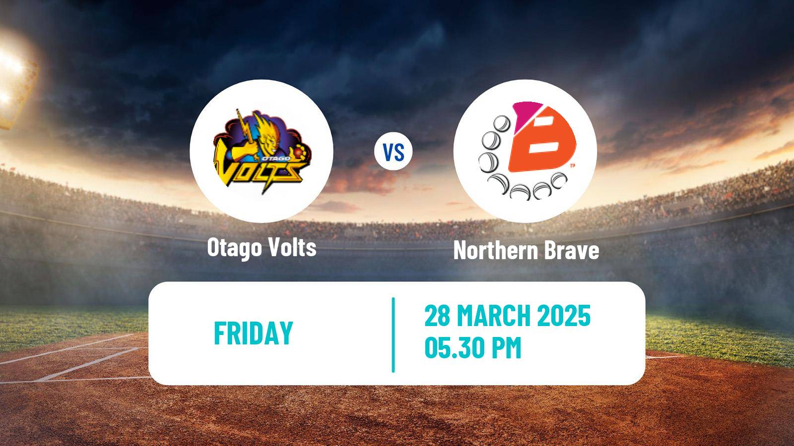 Cricket Plunket Shield Otago Volts - Northern Brave