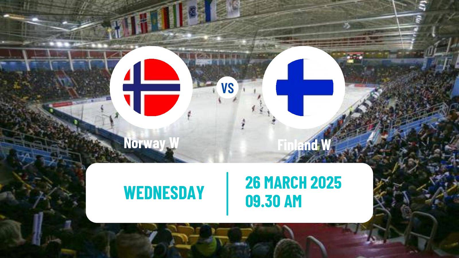 Bandy World Championship Bandy Women Norway W - Finland W