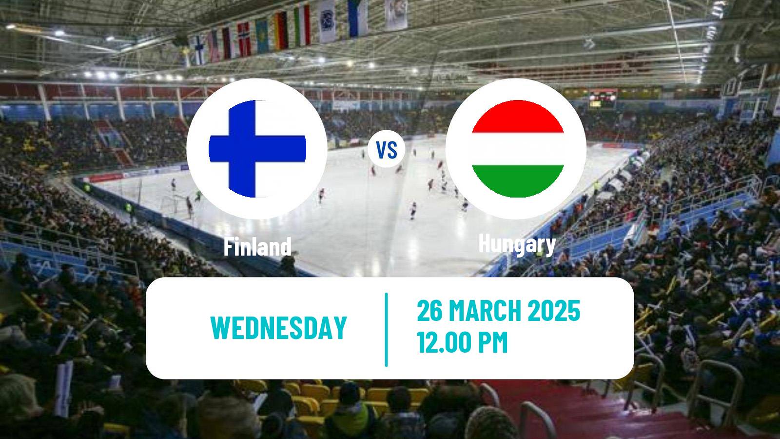 Bandy Bandy World Championship Finland - Hungary