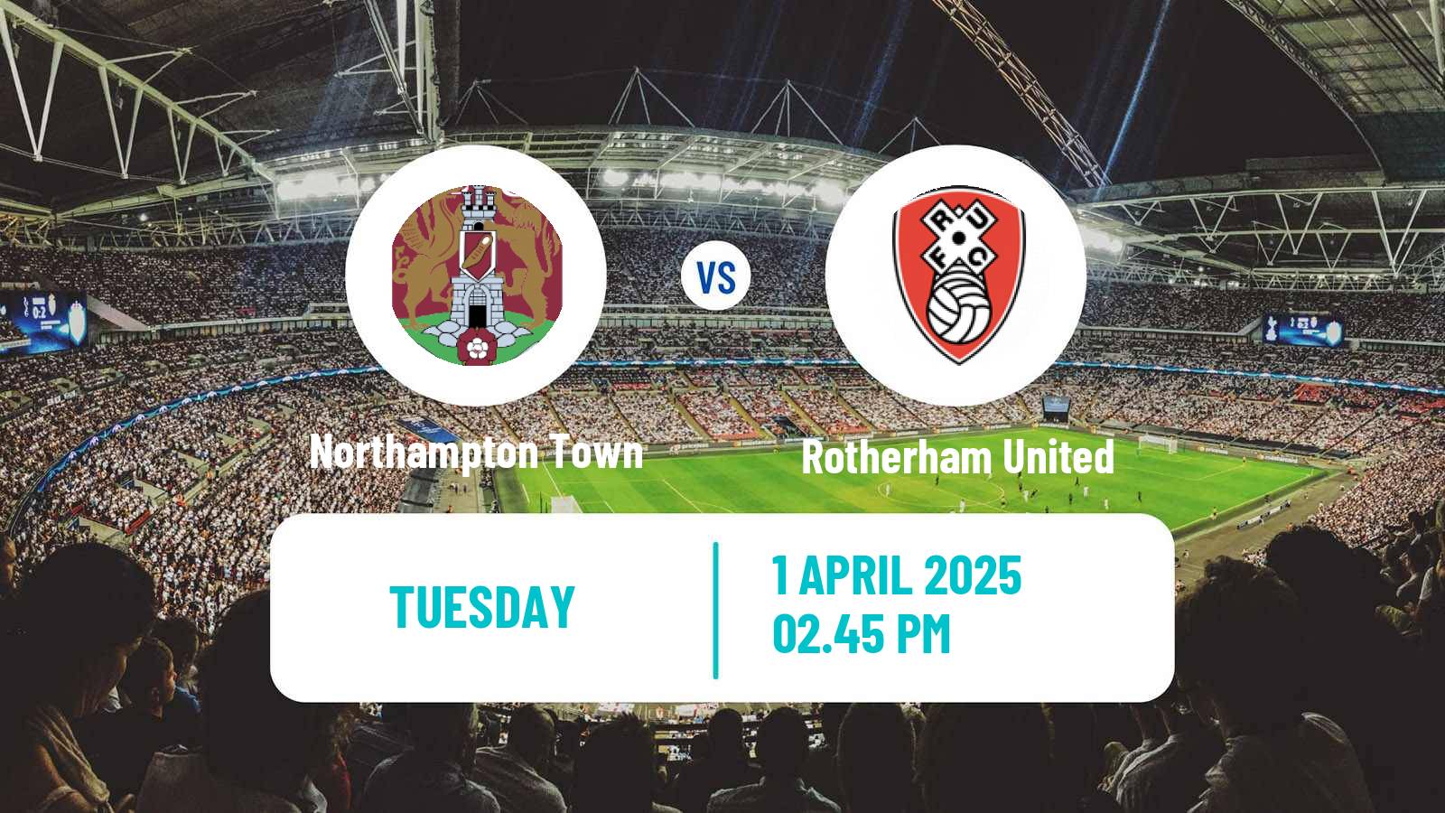 Soccer English League One Northampton Town - Rotherham United