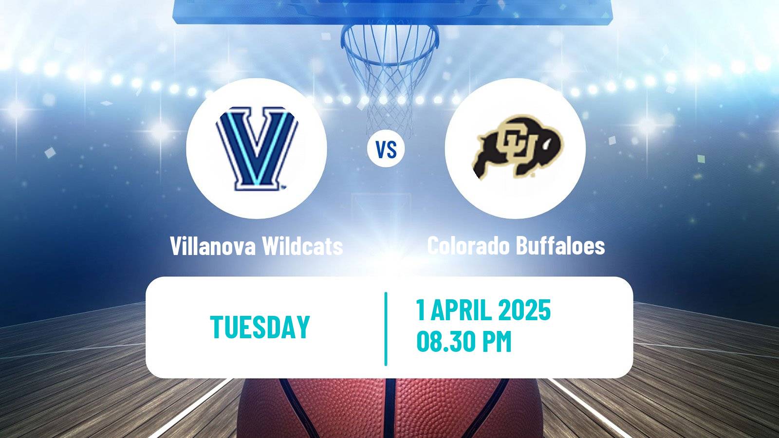 Basketball CBC Villanova Wildcats - Colorado Buffaloes