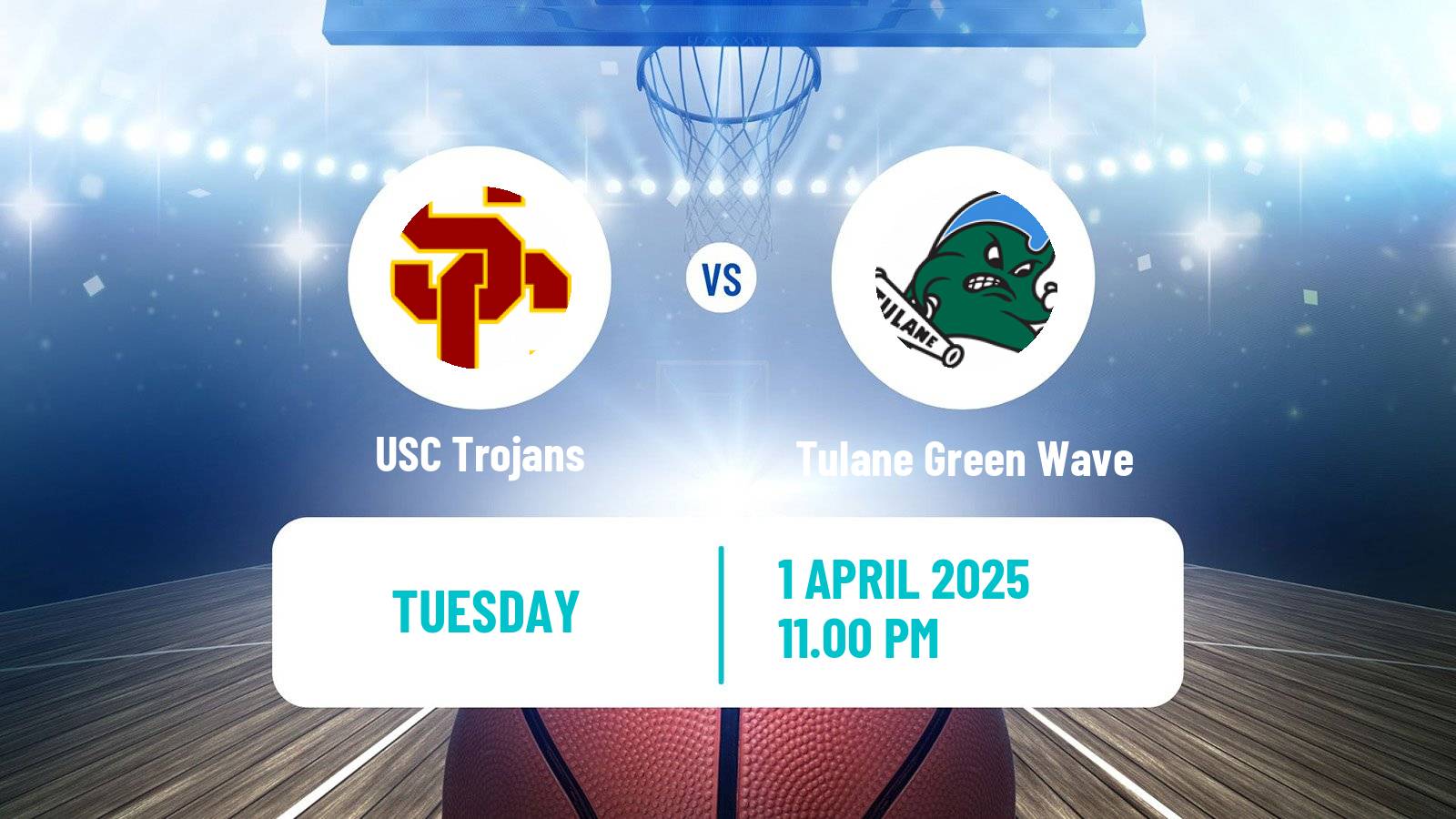 Basketball CBC USC Trojans - Tulane Green Wave