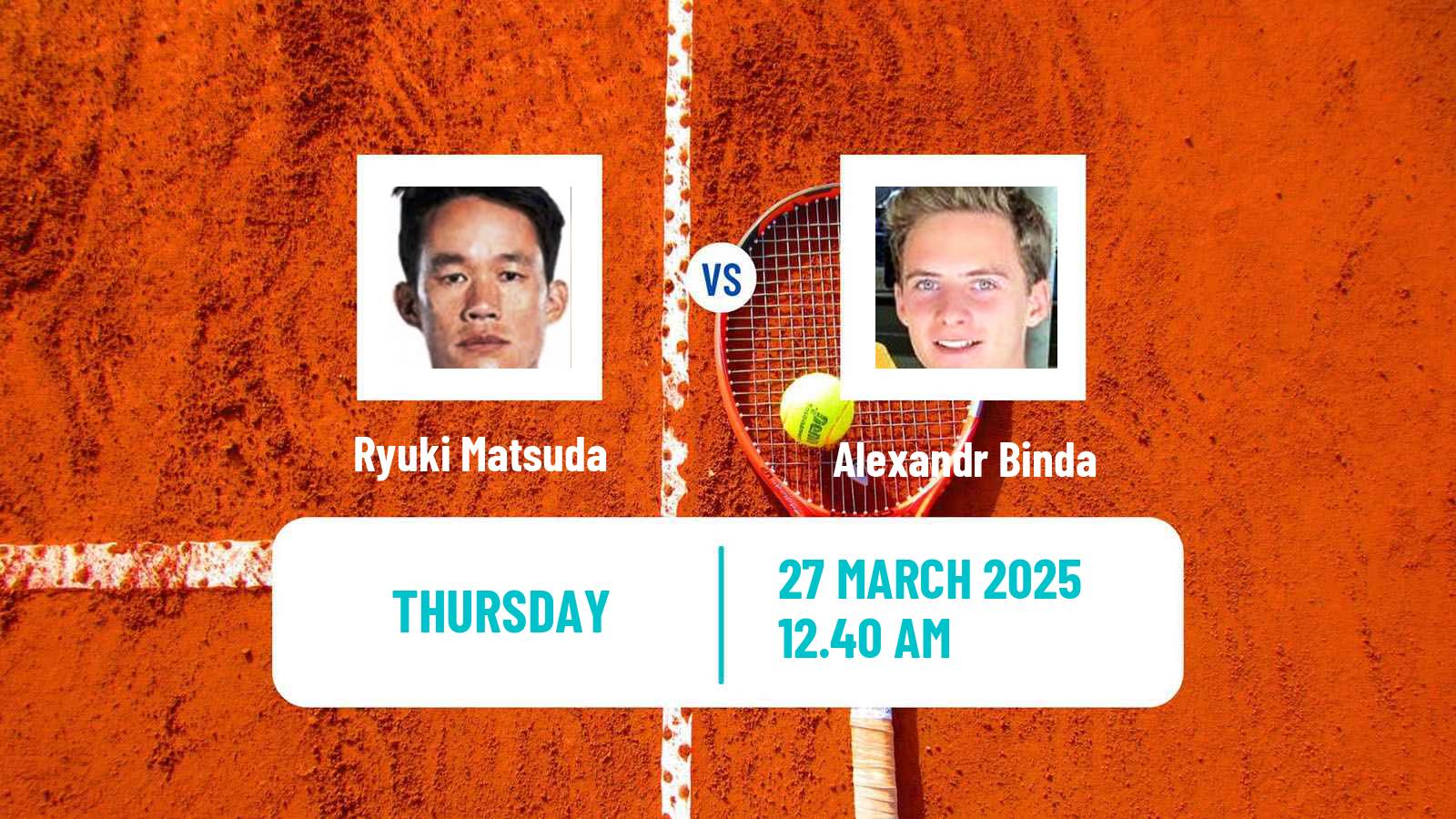 Tennis ITF M25 Ahmedabad Men Ryuki Matsuda - Alexandr Binda