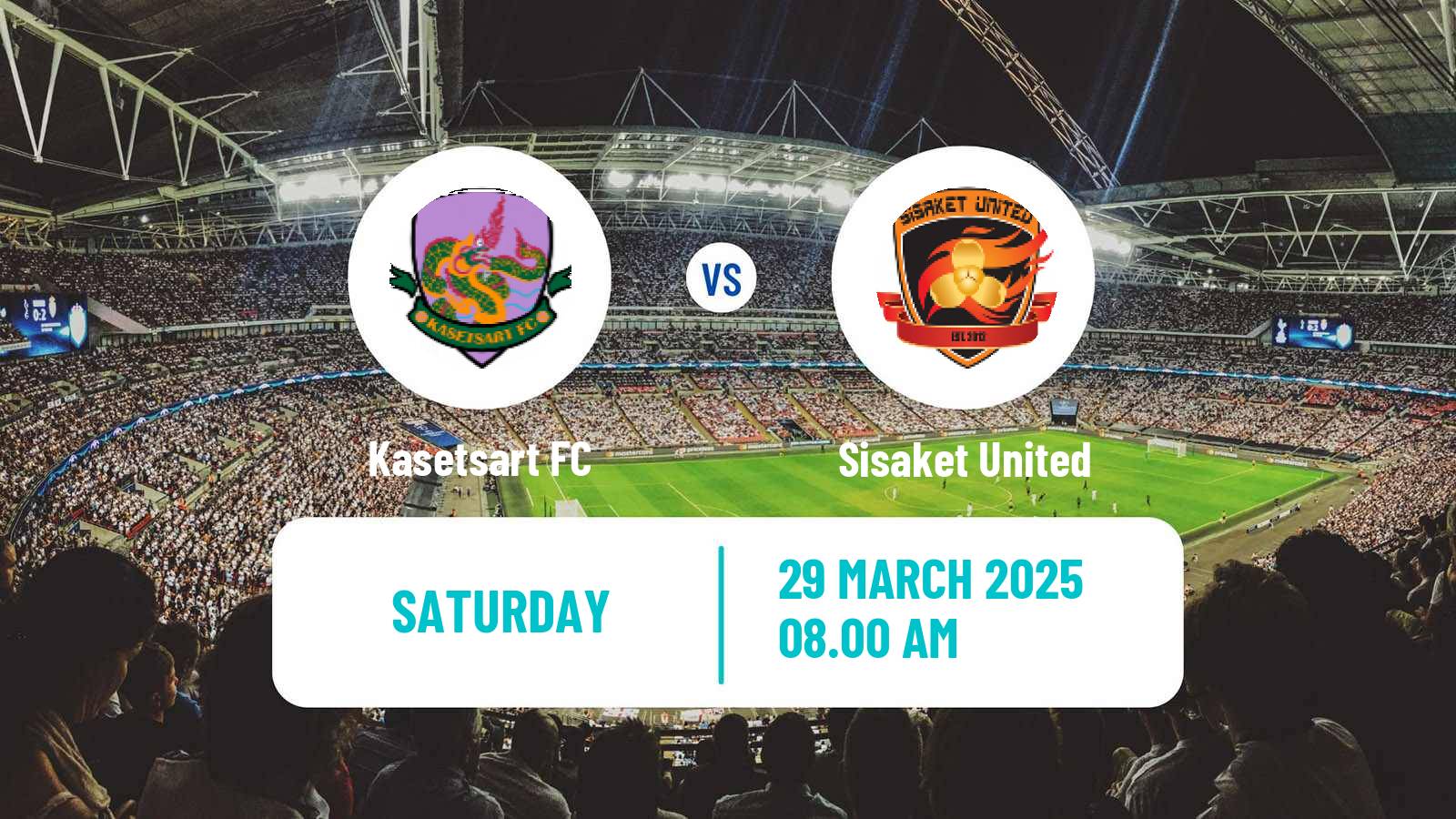 Soccer Thai League 2 Kasetsart - Sisaket United