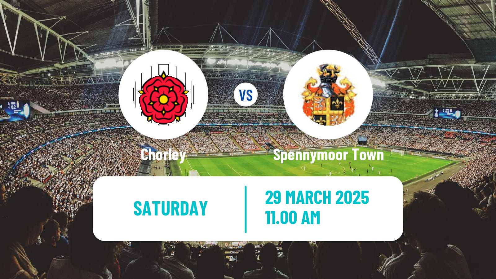 Soccer English National League North Chorley - Spennymoor Town