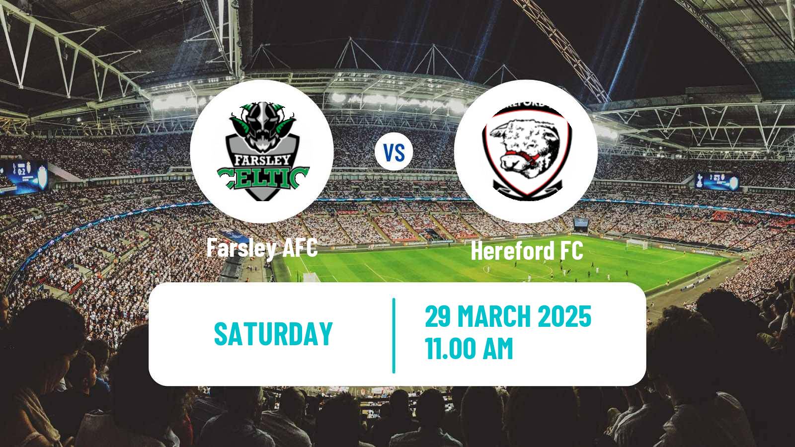 Soccer English National League North Farsley - Hereford