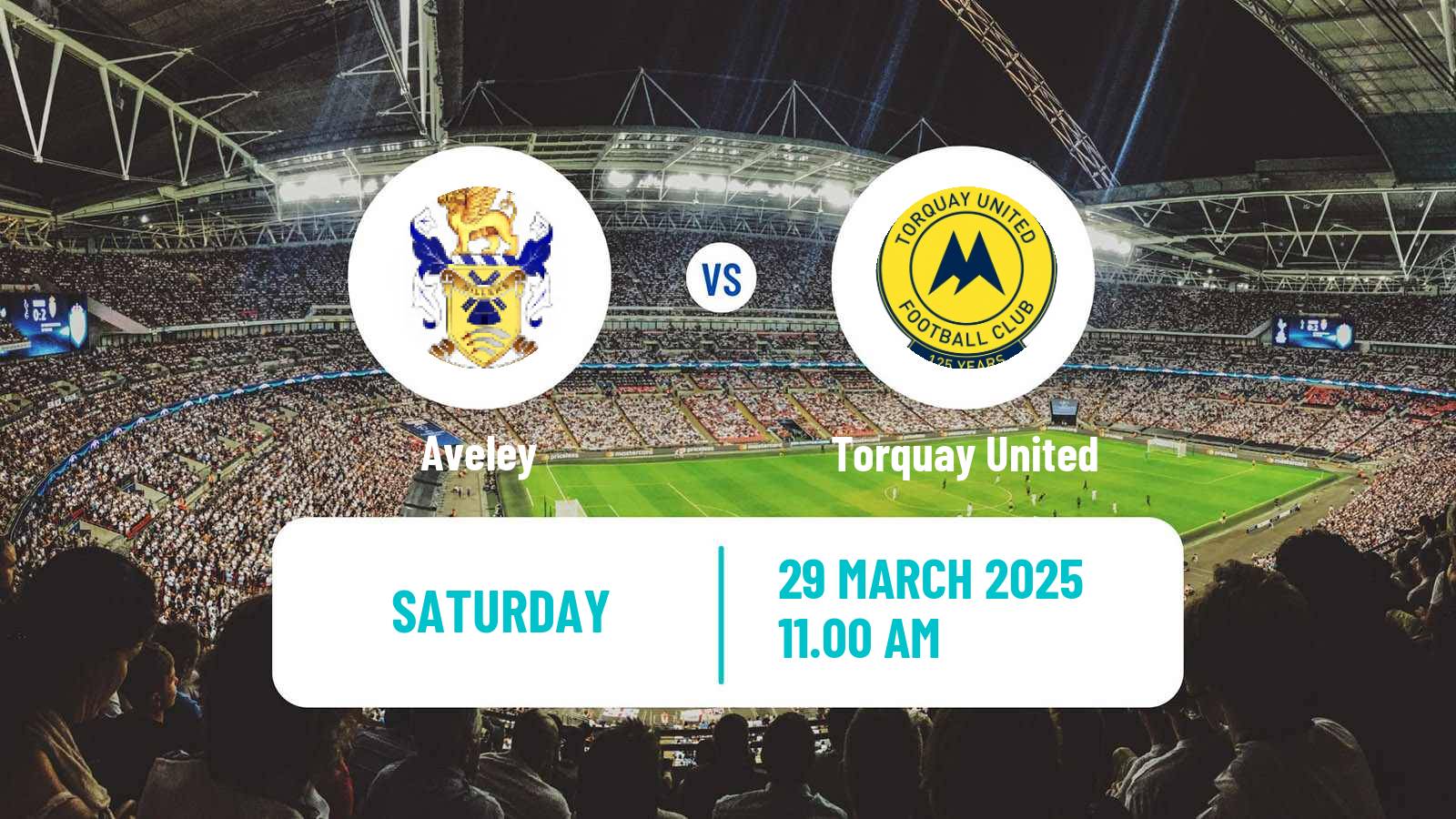 Soccer English National League South Aveley - Torquay United