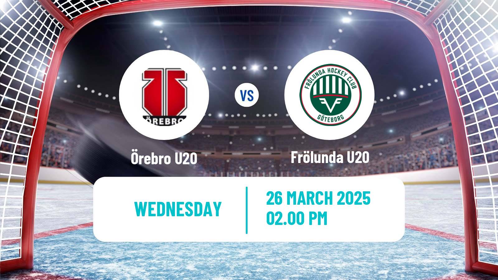Hockey Swedish Superelit U20 Hockey Örebro U20 - Frölunda U20
