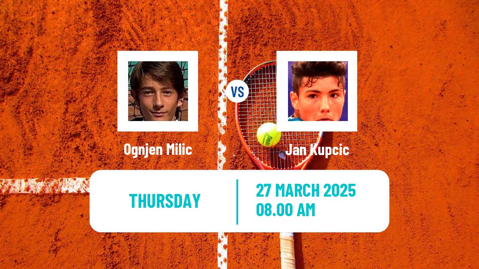 Tennis ITF M15 Opatija Men Ognjen Milic - Jan Kupcic