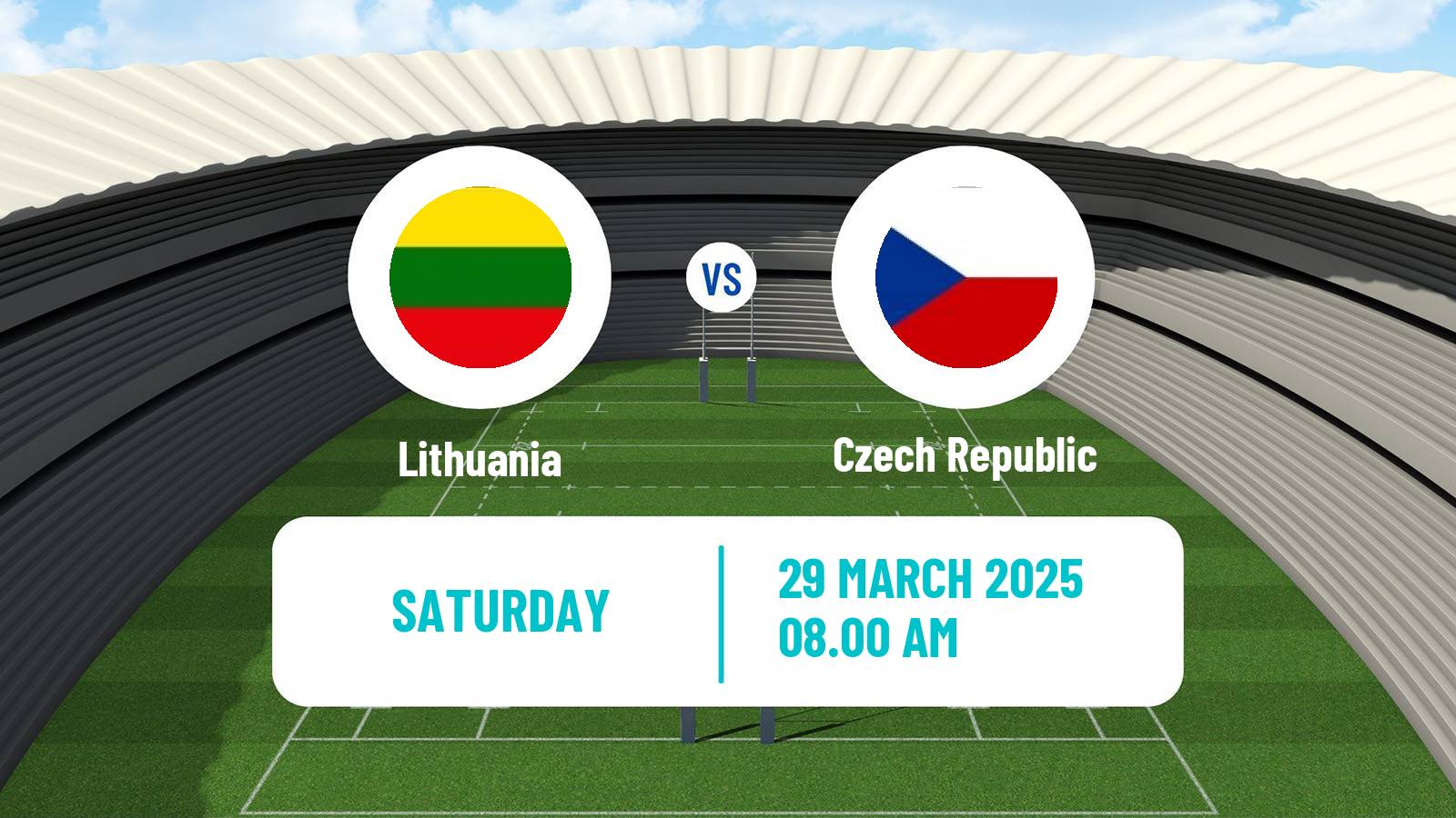 Rugby union Rugby Europe Trophy Lithuania - Czech Republic