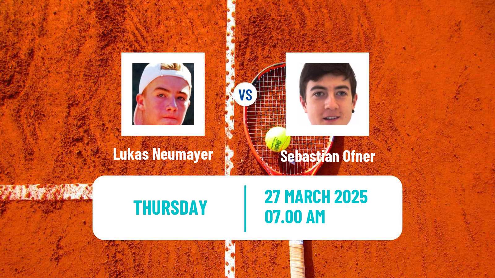 Tennis Girona Challenger Men Lukas Neumayer - Sebastian Ofner