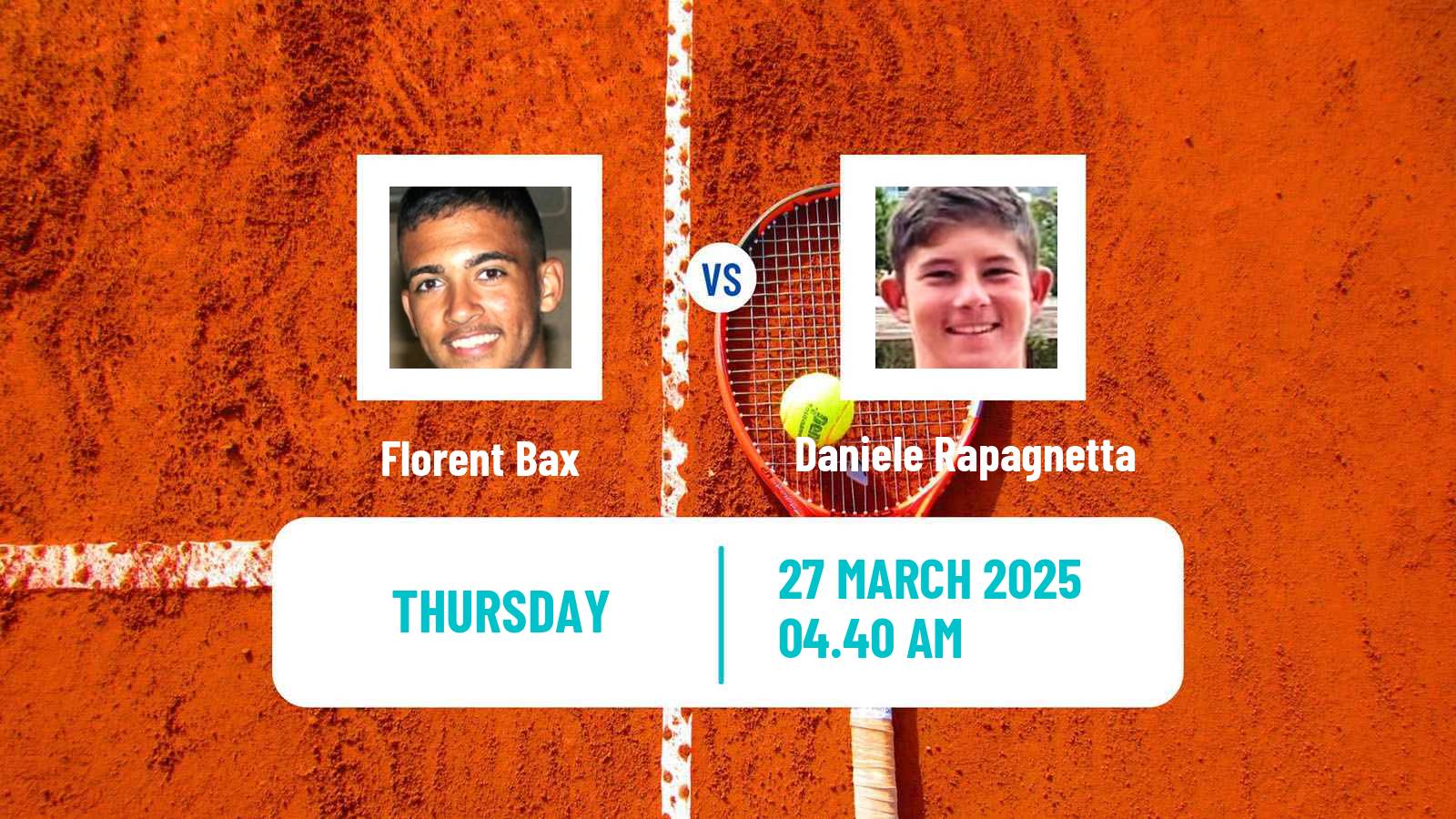 Tennis ITF M15 Monastir 12 Men Florent Bax - Daniele Rapagnetta