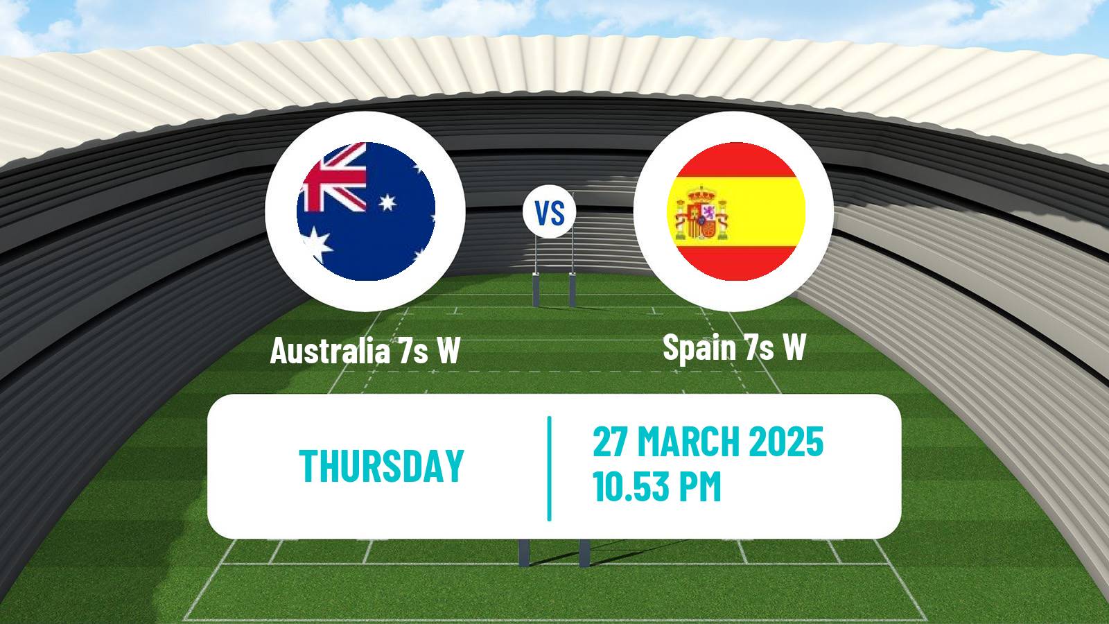 Rugby union Sevens World Series Women - Hong Kong Australia 7s W - Spain 7s W