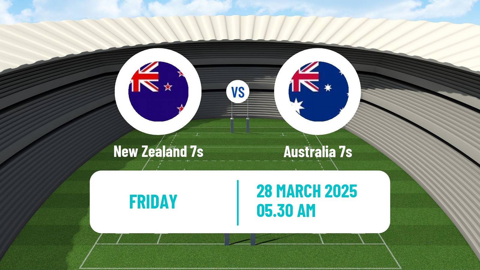 Rugby union Sevens World Series - Hong Kong New Zealand 7s - Australia 7s