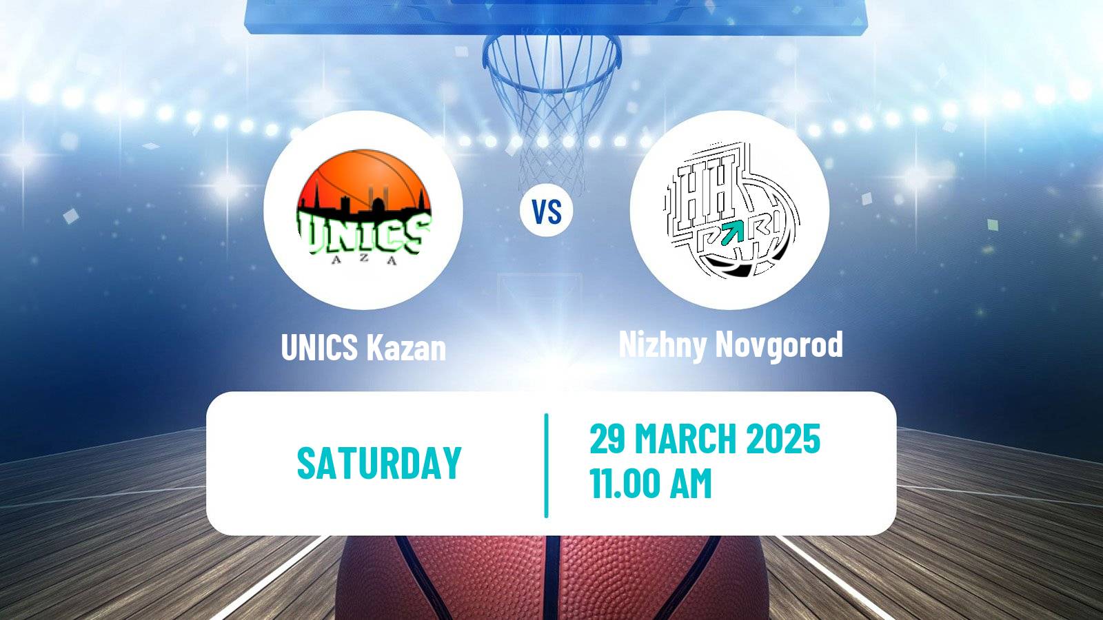 Basketball VTB United League UNICS - Nizhny Novgorod