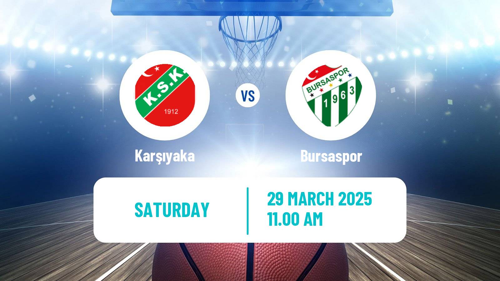 Basketball Turkish Basketball Super Ligi Karşıyaka - Bursaspor
