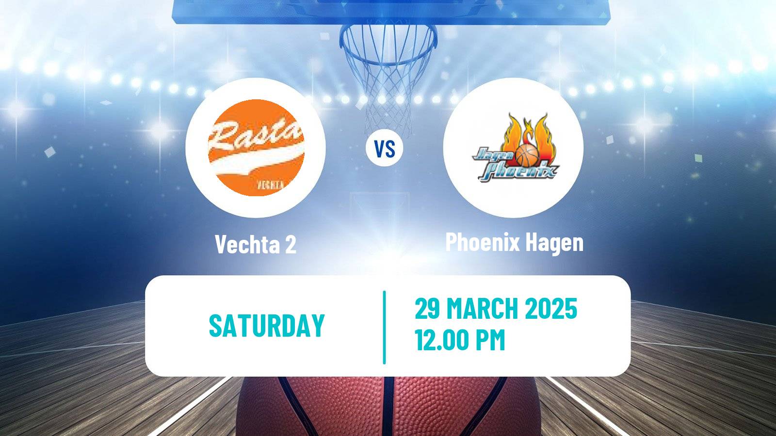 Basketball German Pro A Basketball Vechta 2 - Phoenix Hagen