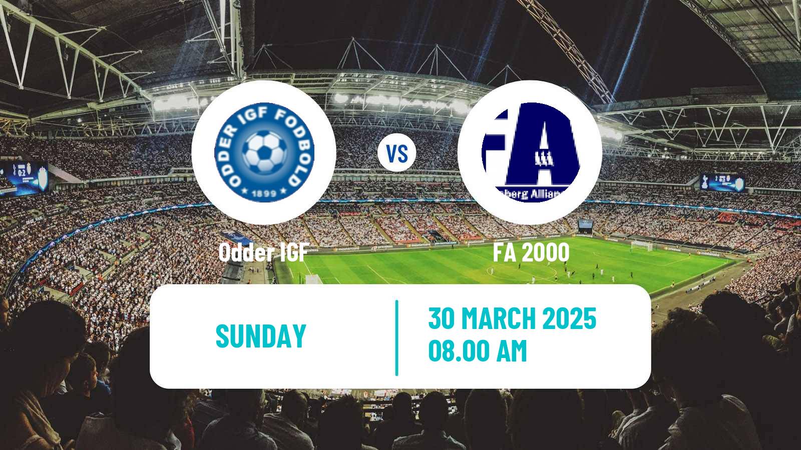 Soccer Danish 3 Division Odder - FA 2000