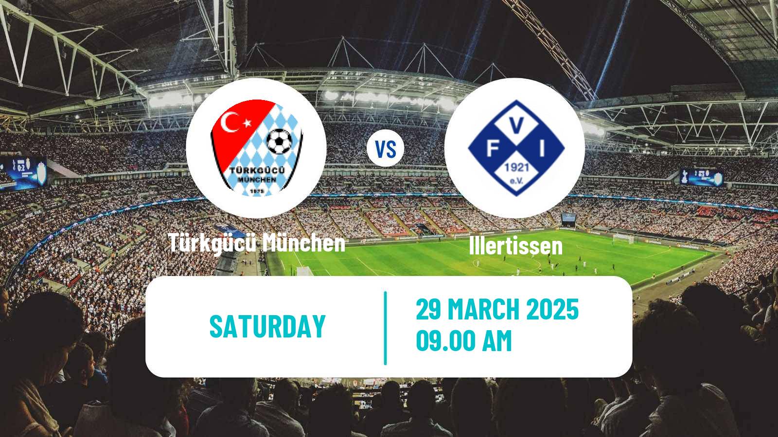 Soccer German Regionalliga Bayern Türkgücü München - Illertissen