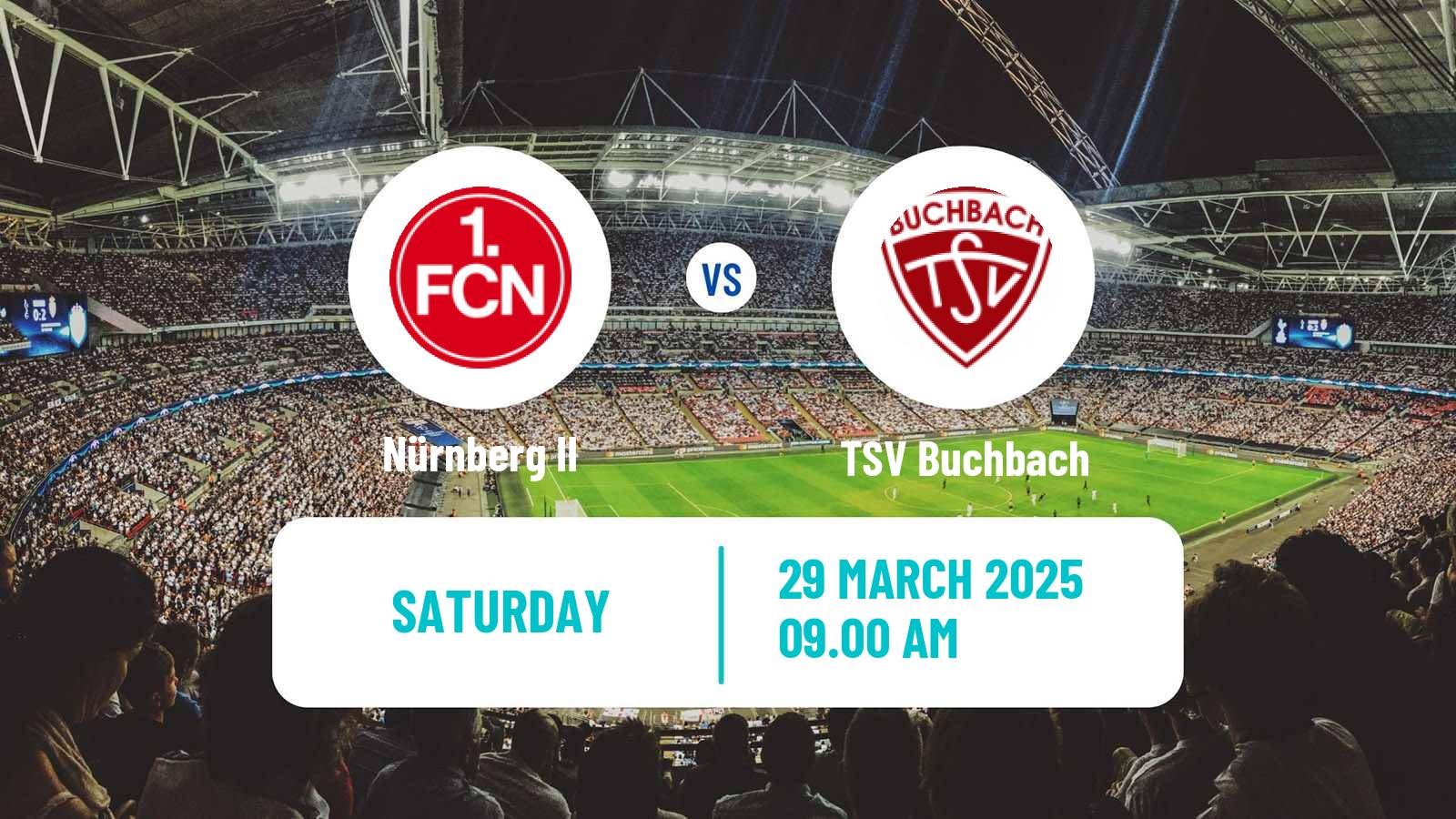 Soccer German Regionalliga Bayern Nürnberg II - Buchbach