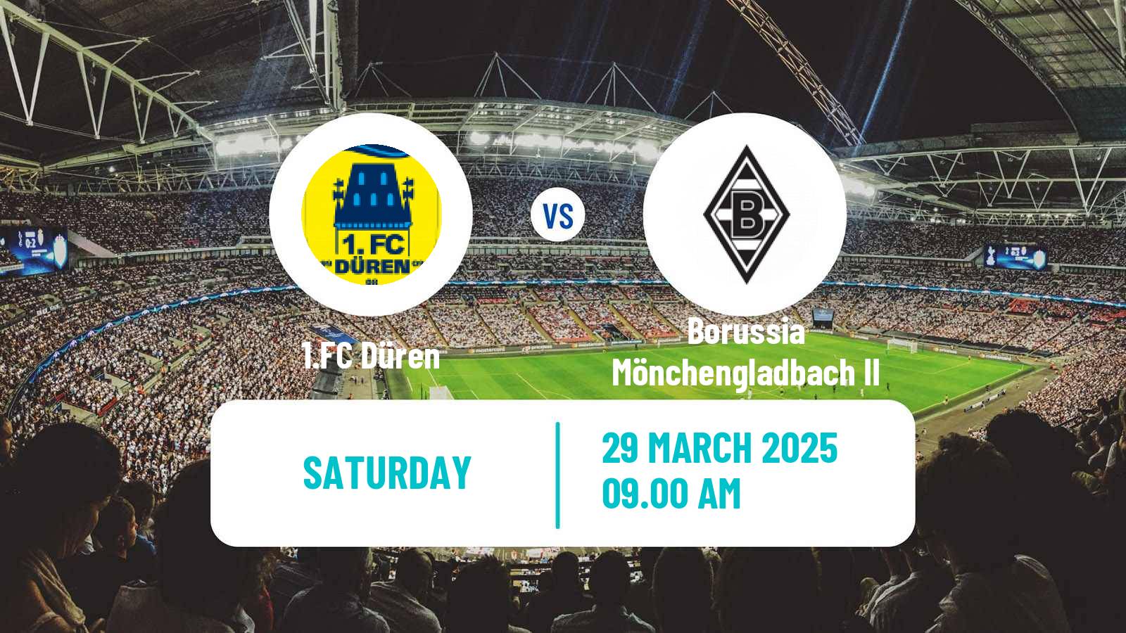 Soccer German Regionalliga West Düren - Borussia Mönchengladbach II