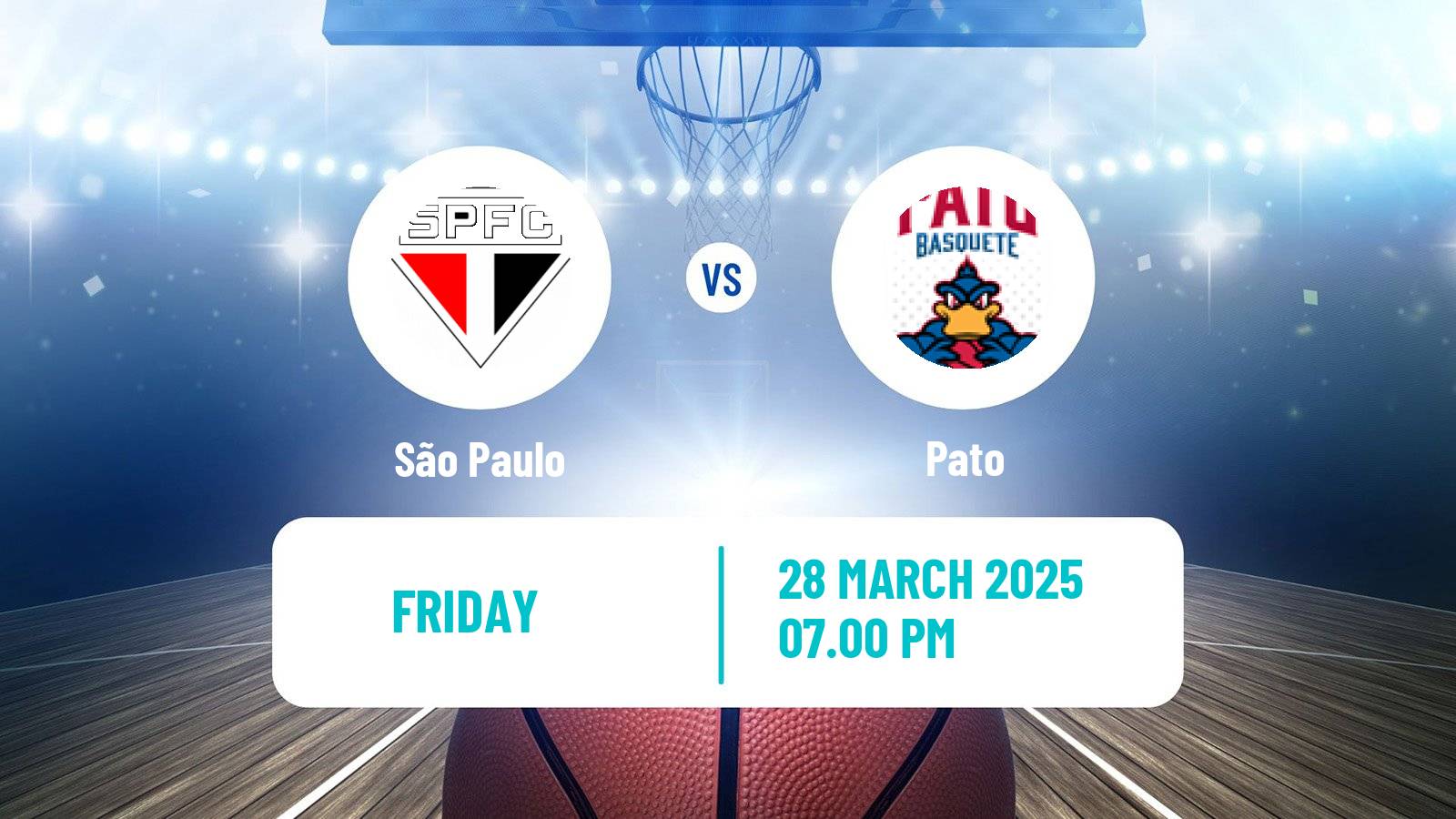 Basketball Brazilian NBB São Paulo - Pato
