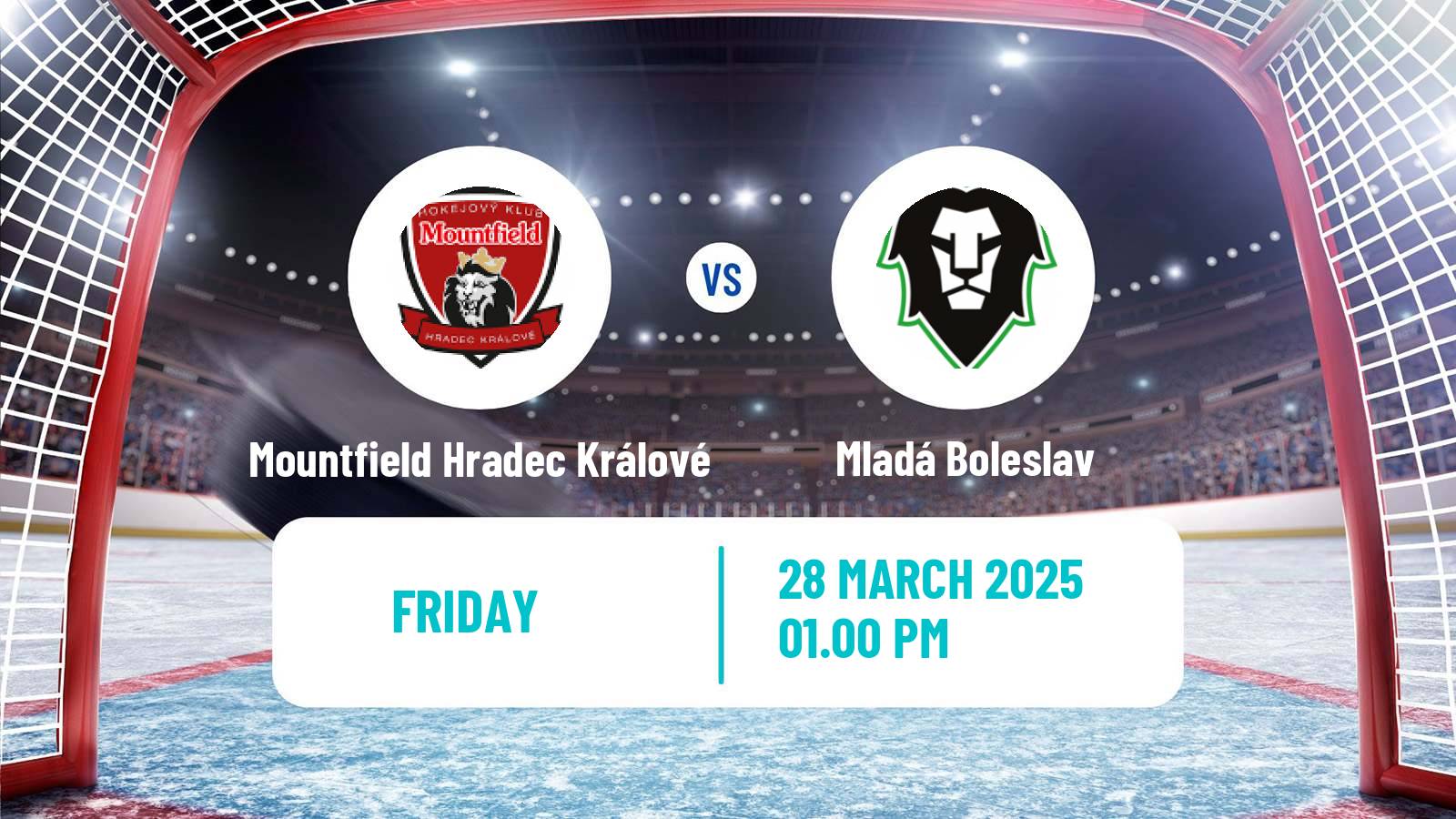 Hockey Czech Extraliga Mountfield Hradec Králové - Mladá Boleslav