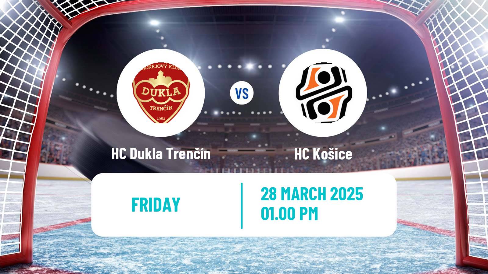 Hockey Slovak Extraliga HC Dukla Trenčín - HC Košice