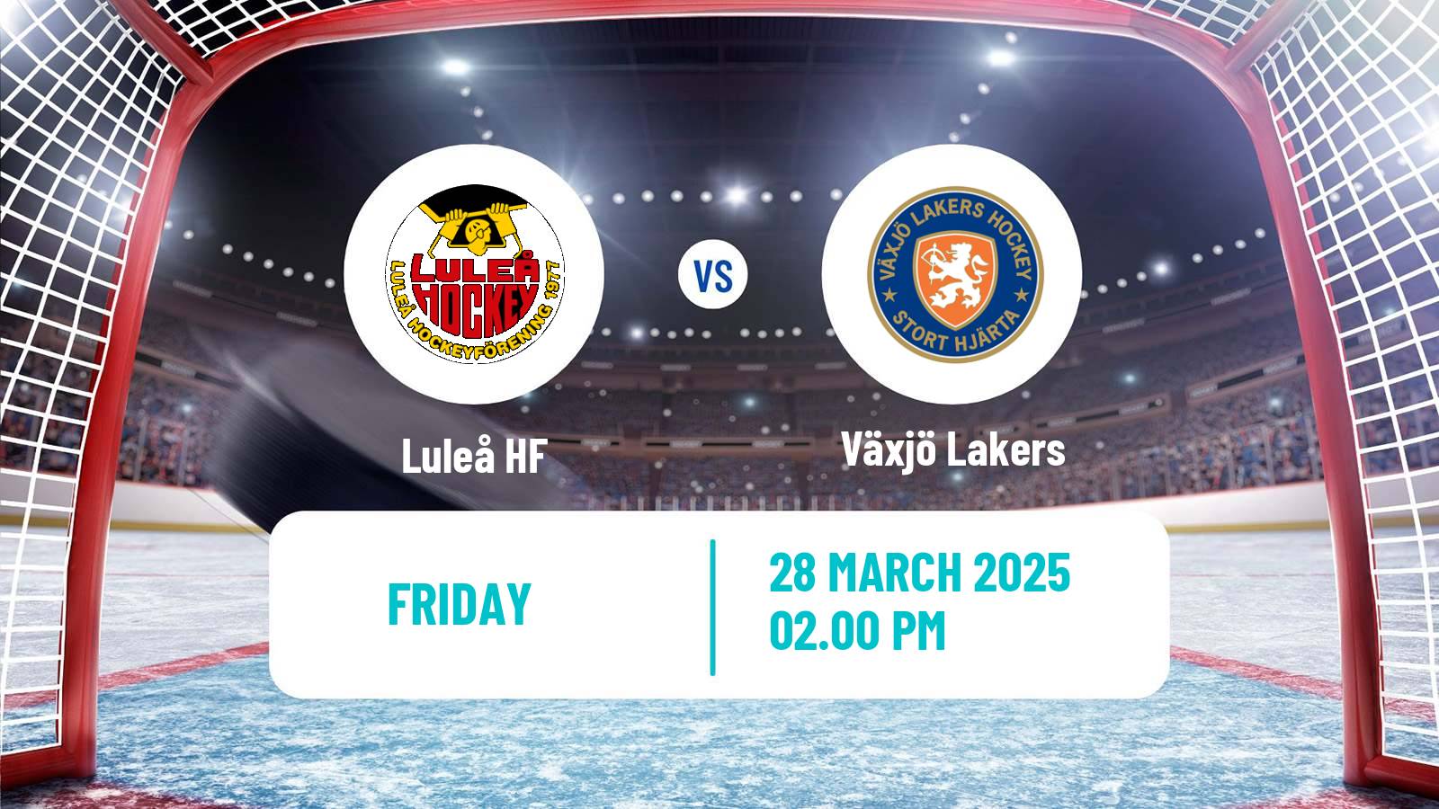 Hockey SHL Luleå - Växjö Lakers