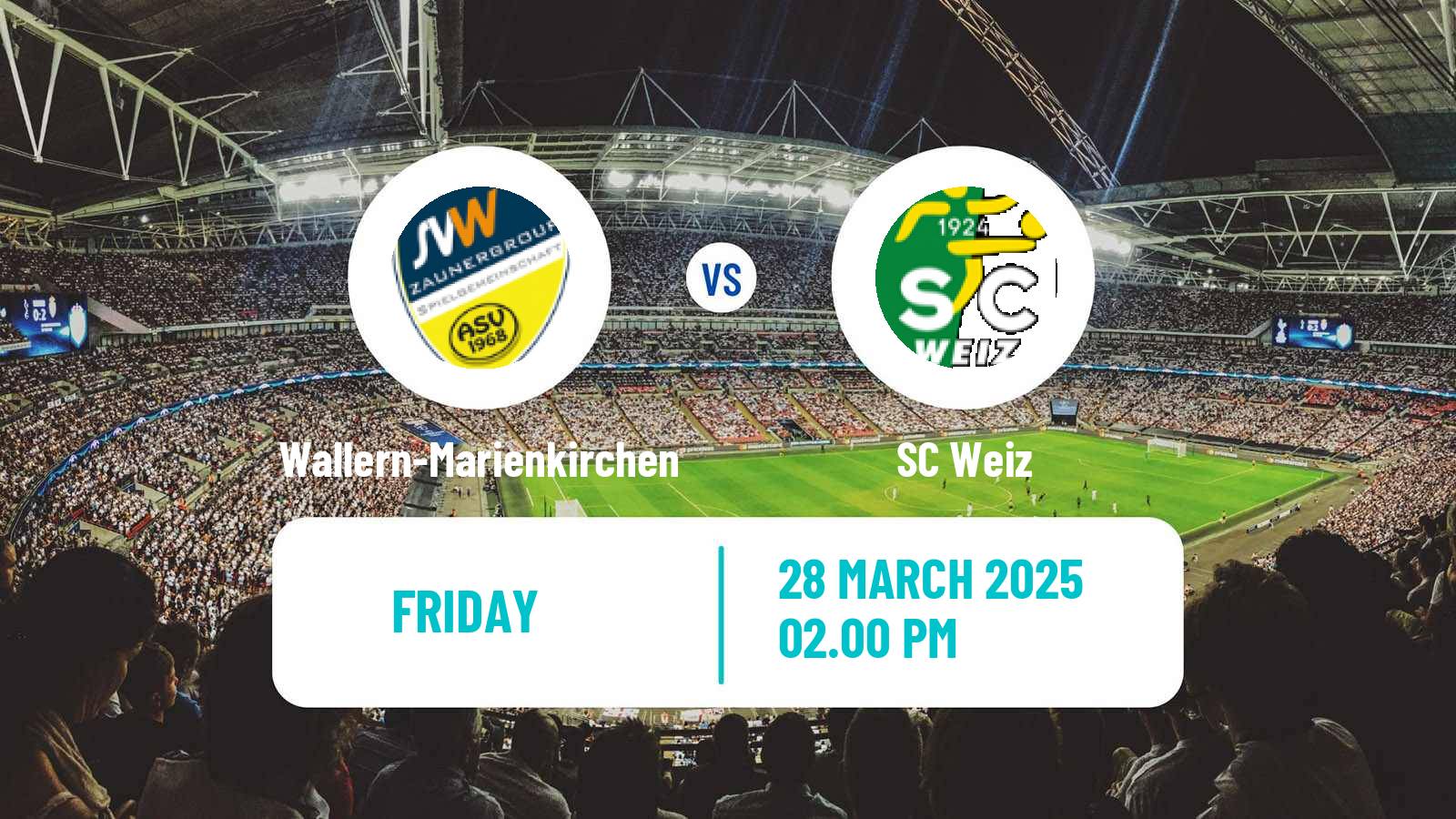 Soccer Austrian Regionalliga Central Wallern-Marienkirchen - SC Weiz