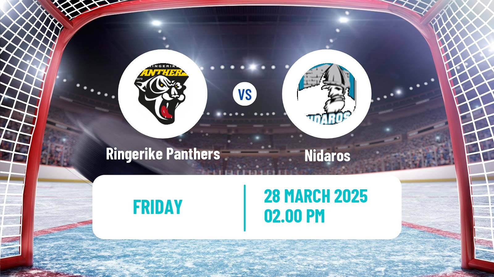 Hockey Norwegian Division 1 Hockey Ringerike Panthers - Nidaros