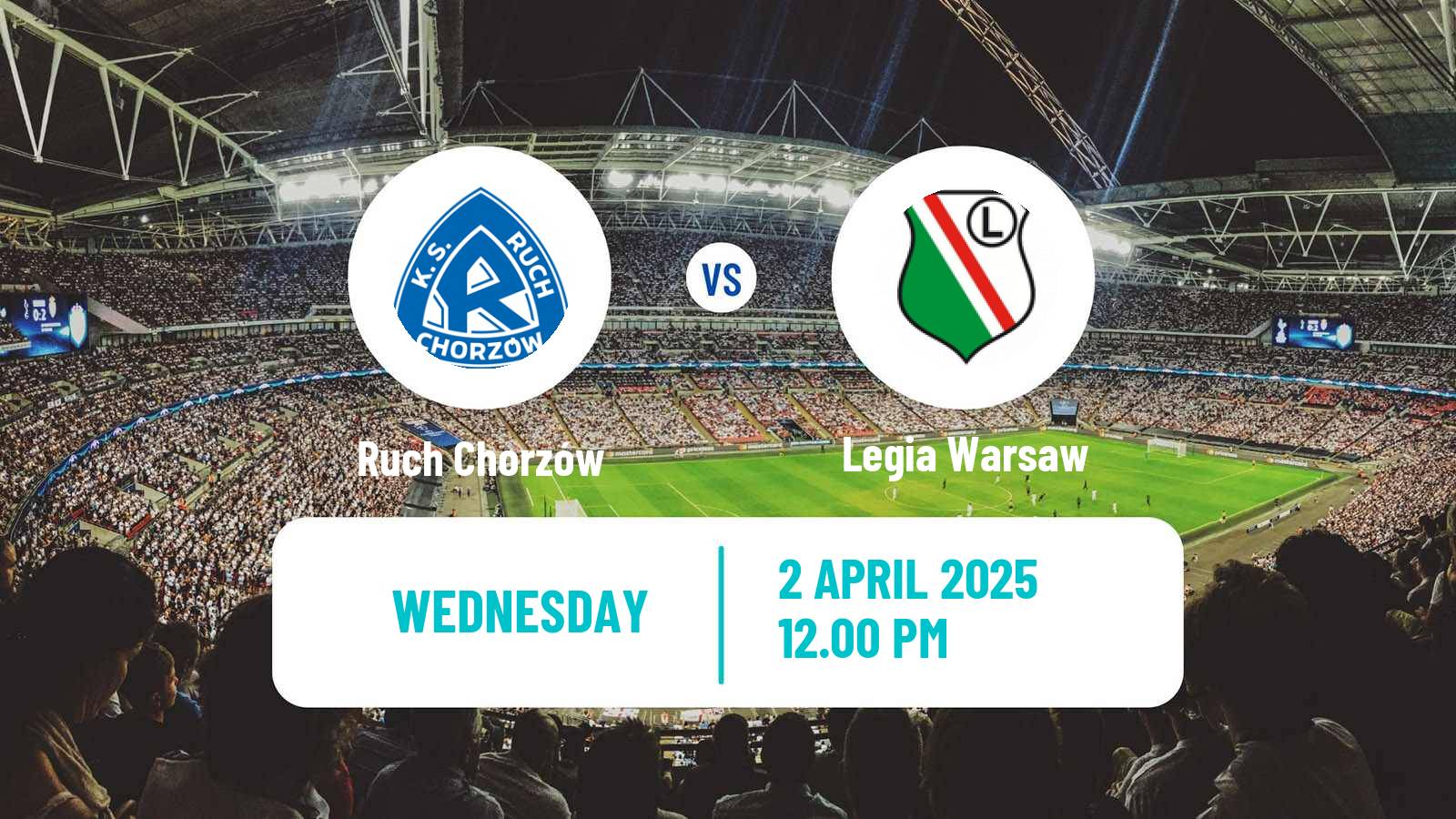 Soccer Polish Cup Ruch Chorzów - Legia Warsaw