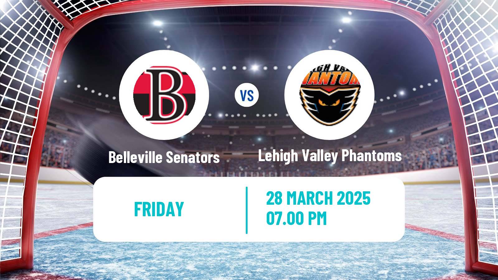 Hockey AHL Belleville Senators - Lehigh Valley Phantoms