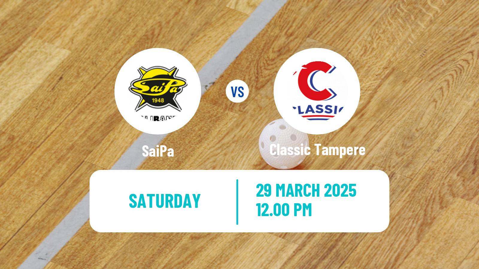 Floorball Finnish F-Liiga Women SaiPa - Classic Tampere