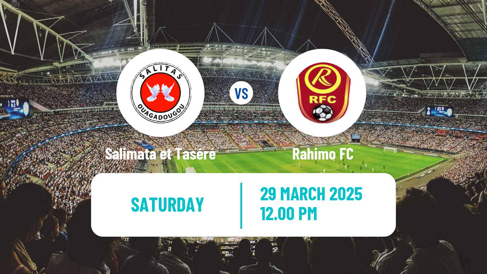 Soccer Burkina Faso Premier League Salimata et Taséré - Rahimo