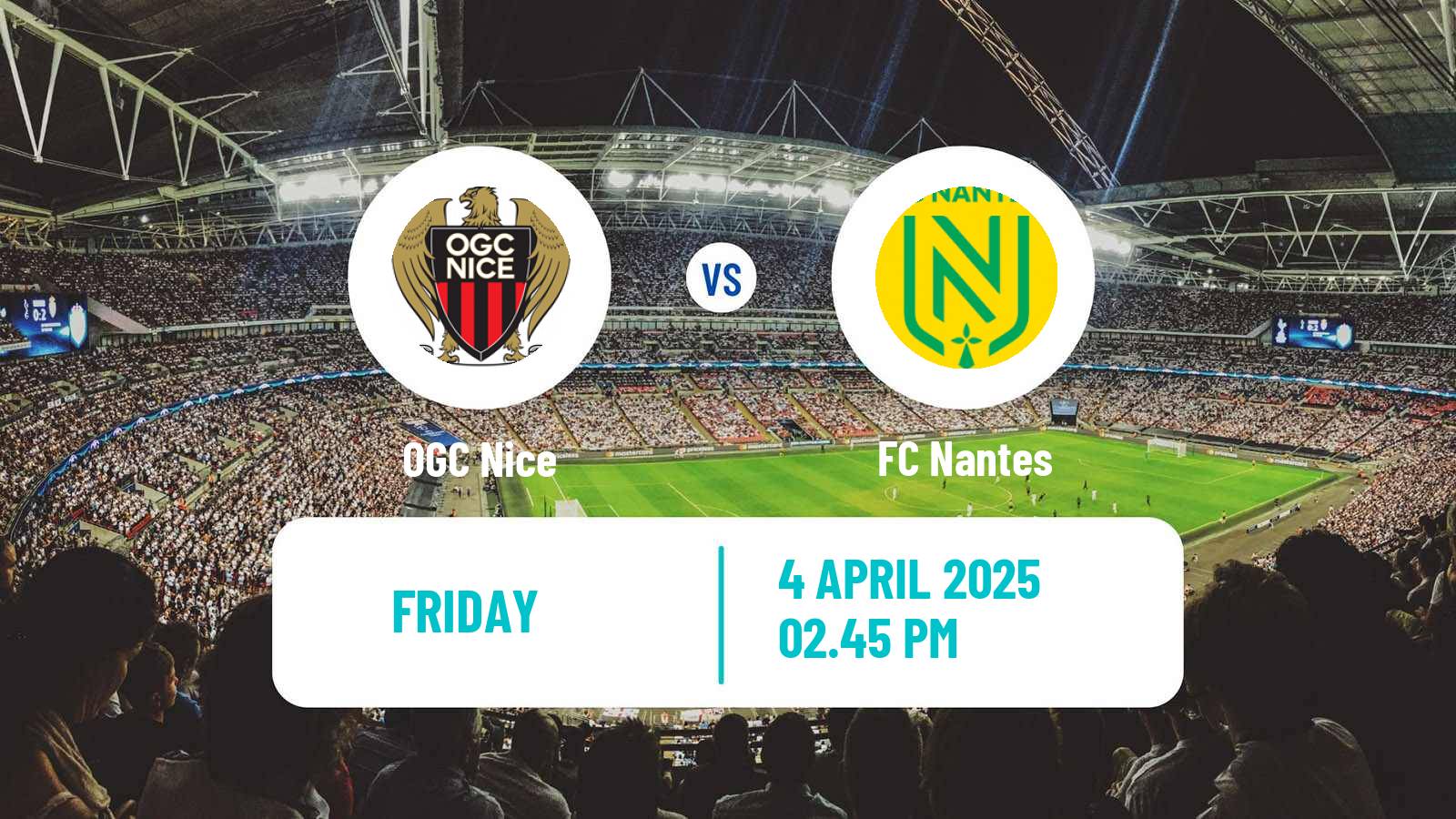 Soccer French Ligue 1 Nice - Nantes