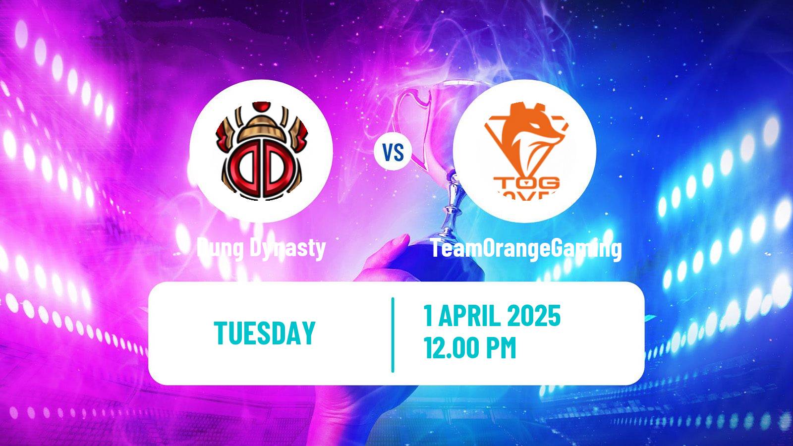 Esports League Of Legends Prime League Dung Dynasty - TeamOrangeGaming