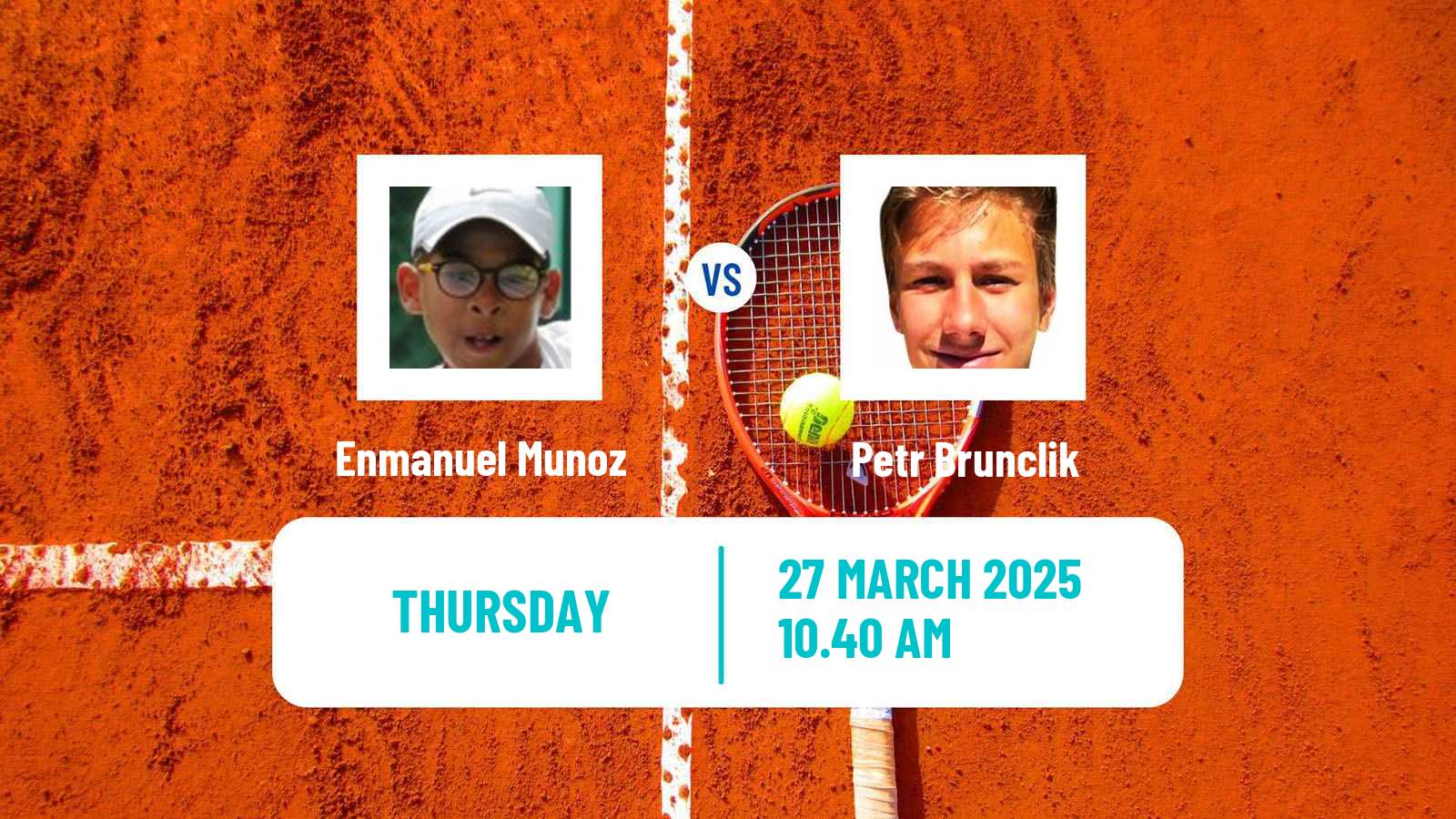 Tennis ITF M25 Santo Domingo 2 Men Enmanuel Munoz - Petr Brunclik